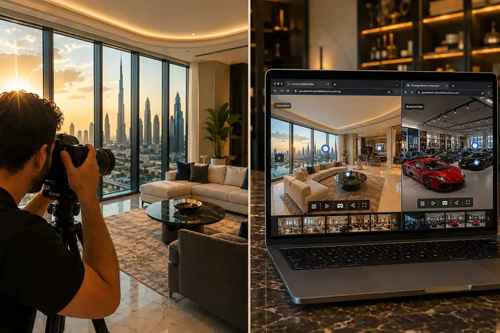 About 1 Real estate photography Dubai luxury villa by Walkthru Media